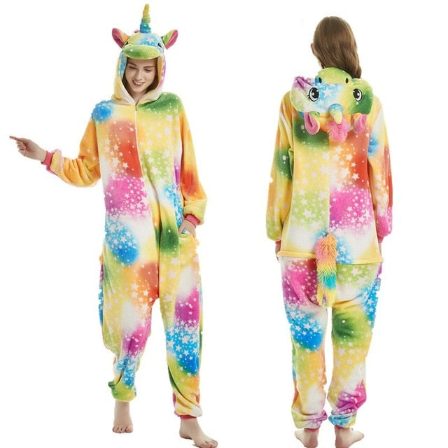 Adult Galaxy Unicorn Kigurumi